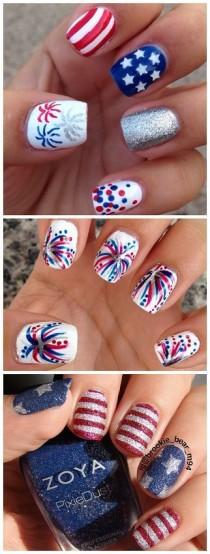Patriotic 4th Of July Nail Ideas wedding photo - Patriotic 4th Of July Nail Ideas