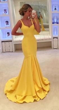 Simple Long Prom Dress Wedding Party Dresses From Promtailor wedding photo - Simple Long Prom Dress Wedding Party Dresses From Promtailor