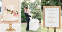 Elegant White and Gold Wedding with Handmade Details wedding photo - Elegant White and Gold Wedding with Handmade Details