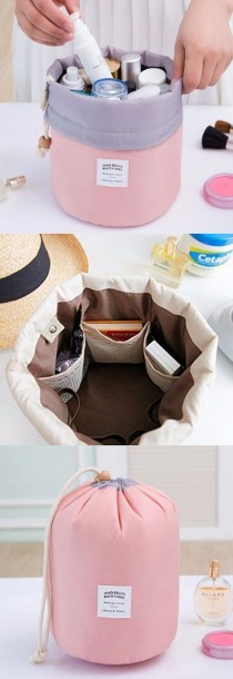 Woman Cosmetic Storage Kit Toiletry Kit Bathroom Amenities Travel Storage Bag wedding photo - Woman Cosmetic Storage Kit Toiletry Kit Bathroom Amenities Travel Storage Bag