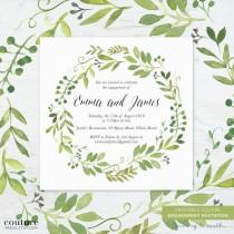 Greenery Wedding Invitations wedding photo - Greenery Wedding Invitations