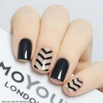 Black and Clear Nail Art wedding photo - Black and Clear Nail Art