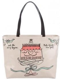 Kate Spade New York Wedding Belles Cake Francis Tote w/ Tags wedding photo - Kate Spade New York Wedding Belles Cake Francis Tote w/ Tags