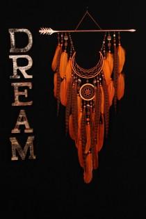 Arrow Dreamcatcher Moon Dreamcatcher Orange dreamcatcher sun dreamcatcher copper dream catchers native american Indian talisman boho decor wedding photo - Arrow Dreamcatcher Moon Dreamcatcher Orange dreamcatcher sun dreamcatcher copper dream catchers native american Indian talisman boho decor
