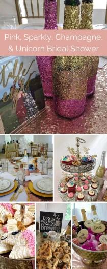 This Bridal Shower Is Made Of Sparkly Champagne Dreams wedding photo - This Bridal Shower Is Made Of Sparkly Champagne Dreams