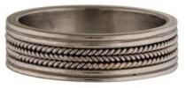 Reinstein Ross 18K Narrow Braid Wedding Band wedding photo - Reinstein Ross 18K Narrow Braid Wedding Band