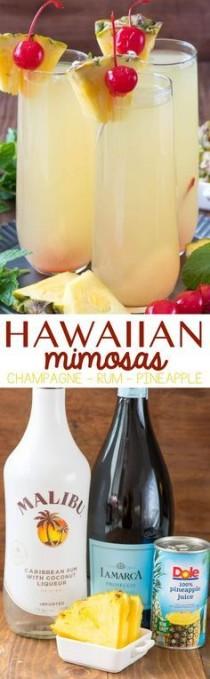 Hawaiian Mimosas wedding photo - Hawaiian Mimosas