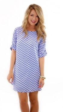 Laser Zag Dress, Blue :: Dresses :: The Blue Door Boutique wedding photo - Laser Zag Dress, Blue :: Dresses :: The Blue Door Boutique