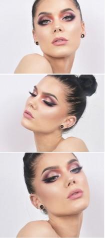 Pink Smokey Eye wedding photo - Pink Smokey Eye
