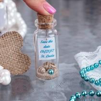 wedding photo -  beach wedding favors, blue wedding favors, nautical wedding, seashell favors beach party gift for guests party favors mermaid favors - $2.39 USD