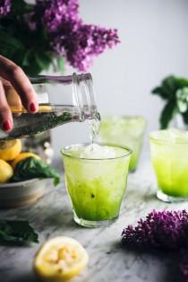 Cucumber Basil Sparkling Lemonade wedding photo - Cucumber Basil Sparkling Lemonade