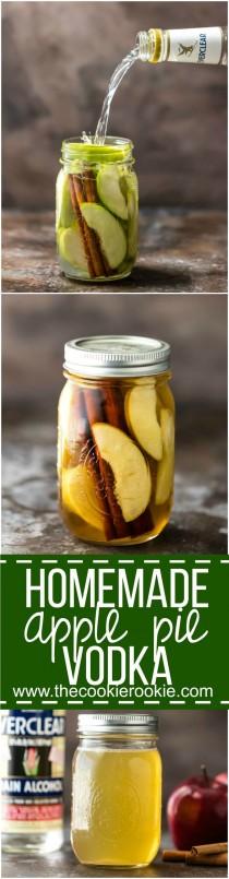 Homemade Apple Pie Vodka (PLUS Apple Pie Spritzer!) wedding photo - Homemade Apple Pie Vodka (PLUS Apple Pie Spritzer!)