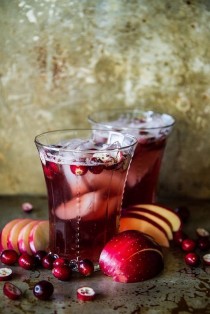 Apple Cranberry Moscow Mule wedding photo - Apple Cranberry Moscow Mule