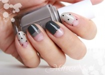Gray Nail Art wedding photo - Gray Nail Art