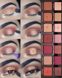 Makeup Tutorial - Gold Eyes wedding photo - Makeup Tutorial - Gold Eyes