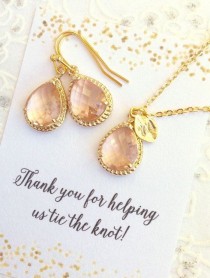 Bridesmaid Jewelry Set wedding photo - Bridesmaid Jewelry Set