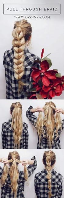 Super Easy DIY Braided Hairstyles For Wedding Tutorials wedding photo - Super Easy DIY Braided Hairstyles For Wedding Tutorials