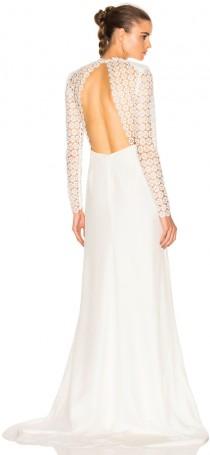 self-portrait Eva Backless Silk Wedding Dress wedding photo - self-portrait Eva Backless Silk Wedding Dress