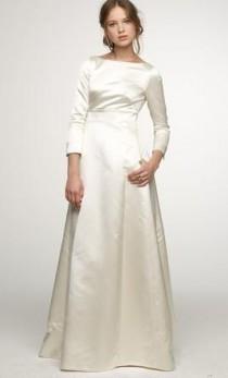 J. Crew Duchesse Satin Noelle Gown, $465 Size: 8 wedding photo - J. Crew Duchesse Satin Noelle Gown, $465 Size: 8