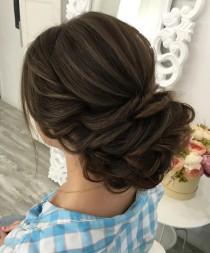 Beautiful Chignon Hairstyle To Inspire Your Big Day’do wedding photo - Beautiful Chignon Hairstyle To Inspire Your Big Day’do