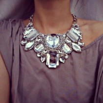 Rocking The Bib Necklace : A Definitive How-to Guide For Everyday wedding photo - Rocking The Bib Necklace : A Definitive How-to Guide For Everyday