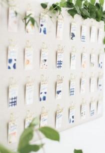 wedding photo - DIY Escort Cards: The Crafty Way To Wow Your Guests