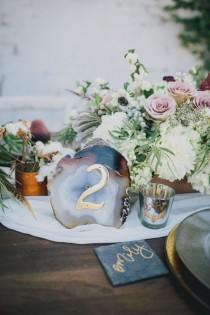 Geometric Jewel Tone "Stormy" Winter Wedding Inspiration wedding photo - Geometric Jewel Tone "Stormy" Winter Wedding Inspiration