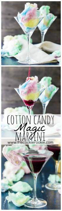 Magic Cotton Candy Martini (Plus Kid Friendly Version) wedding photo - Magic Cotton Candy Martini (Plus Kid Friendly Version)