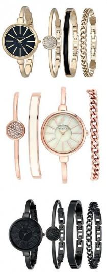 Anne Klein Watch And Bracelet Set Beautiful, High End Look At Great Price wedding photo - Anne Klein Watch And Bracelet Set Beautiful, High End Look At Great Price
