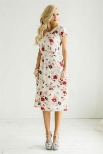 The Mila Floral Dress wedding photo - The Mila Floral Dress