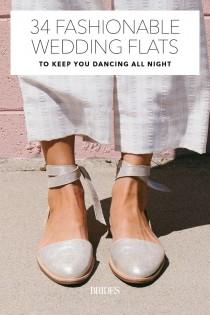 34 Fashionable Wedding Flats To Keep You Dancing All Night wedding photo - 34 Fashionable Wedding Flats To Keep You Dancing All Night