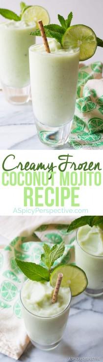 Frozen Coconut Mojito wedding photo - Frozen Coconut Mojito