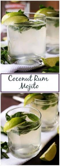 Coconut Rum Mojito wedding photo - Coconut Rum Mojito
