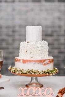 wedding photo - Copper And Rose Gold Wedding Inspiration