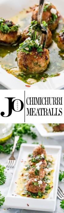 Chimichurri Meatballs wedding photo - Chimichurri Meatballs
