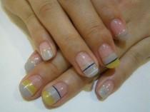 Striped Nail Art wedding photo - Striped Nail Art