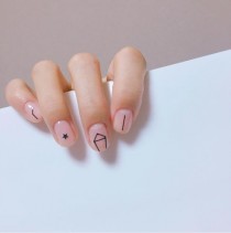 Constellation Nail Art wedding photo - Constellation Nail Art