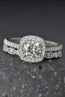 24 Moissanite Engagement Rings That Sparkle Like A Diamond wedding photo - 24 Moissanite Engagement Rings That Sparkle Like A Diamond
