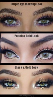 Three Different Eye Makeup Inspirations wedding photo - Three Different Eye Makeup Inspirations
