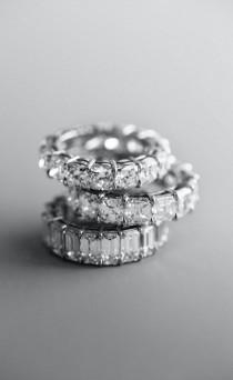 Cushion Cut Diamond Eternity Ring In Platinum (7 Ct. Tw wedding photo - Cushion Cut Diamond Eternity Ring In Platinum (7 Ct. Tw