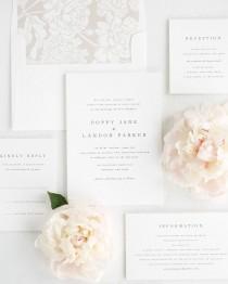Poppy Wedding Invitations - Sample wedding photo - Poppy Wedding Invitations - Sample