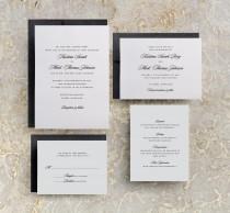 Simple Wedding Invitations, Simple Invitations, Printable Wedding Invitations, Black and White Wedding, Formal Invitations, Formal Wedding wedding photo - Simple Wedding Invitations, Simple Invitations, Printable Wedding Invitations, Black and White Wedding, Formal Invitations, Formal Wedding