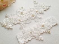 Wedding Garter , bridal garter, Tossing Garter, Keepsake Garter, wedding lace garter,Ivory Lace Garter、A05# wedding photo - Wedding Garter , bridal garter, Tossing Garter, Keepsake Garter, wedding lace garter,Ivory Lace Garter、A05#