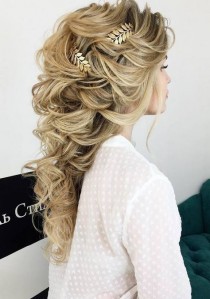 65 Long Bridesmaid Hair & Bridal Hairstyles For Wedding 2017 wedding photo - 65 Long Bridesmaid Hair & Bridal Hairstyles For Wedding 2017