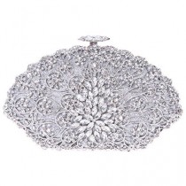 Luxury Crystal Clutch Bag wedding photo - Luxury Crystal Clutch Bag