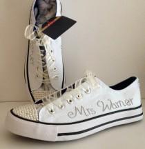 Wedding Trainers - Wedding Sneakers - Wedding Shoes - Wedding Accessories - Occasion Shoes - Bridal Footwear - Personalised - Handmade wedding photo - Wedding Trainers - Wedding Sneakers - Wedding Shoes - Wedding Accessories - Occasion Shoes - Bridal Footwear - Personalised - Handmade