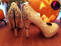 Tree of Gondor Lord of the Rings Wedding Shoes wedding photo - Tree of Gondor Lord of the Rings Wedding Shoes