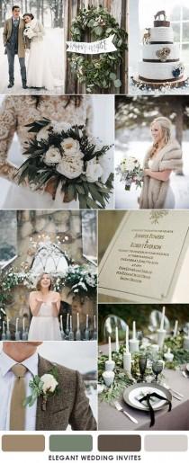 How To Choose Brown As Your Wedding Colors By Season wedding photo - How To Choose Brown As Your Wedding Colors By Season