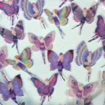 Edible Purple Flapper Butterfly Fairies Amethyst Plum Fairy Butterflies Wings Wafer Paper Wedding Cake Cupcake Cookie Toppers 1920 Fae Pixie wedding photo - Edible Purple Flapper Butterfly Fairies Amethyst Plum Fairy Butterflies Wings Wafer Paper Wedding Cake Cupcake Cookie Toppers 1920 Fae Pixie
