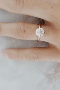 24 Cutest Rose Gold Engagement Rings That You've Ever Seen wedding photo - 24 Cutest Rose Gold Engagement Rings That You've Ever Seen
